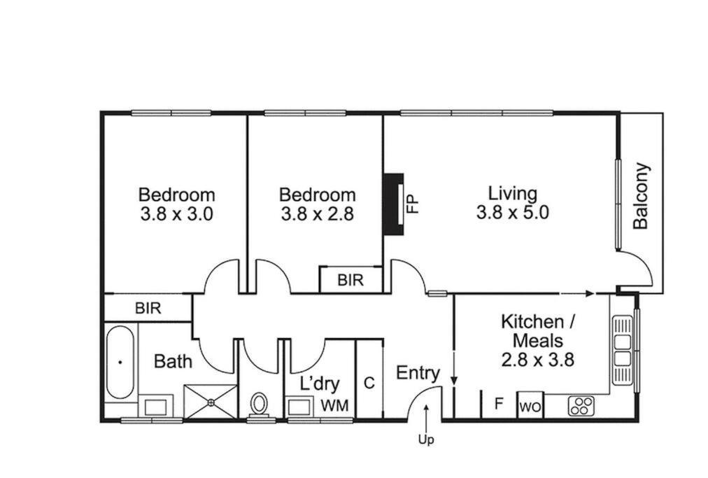 Elsternwick Easy Living - 2 Bedroom Sleeping 4 Melburne Exterior foto